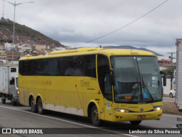 Viação Itapemirim 8805 na cidade de Caruaru, Pernambuco, Brasil, por Lenilson da Silva Pessoa. ID da foto: 10307186.