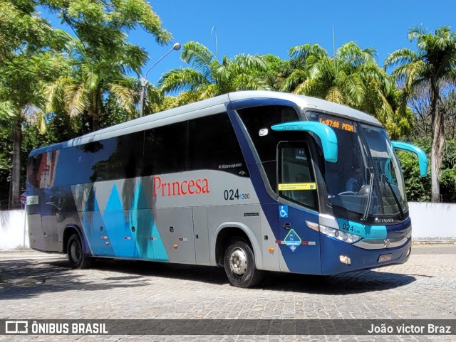 Viação Princesa dos Inhamuns 300 na cidade de Fortaleza, Ceará, Brasil, por João victor Braz. Número da foto: #10307928.