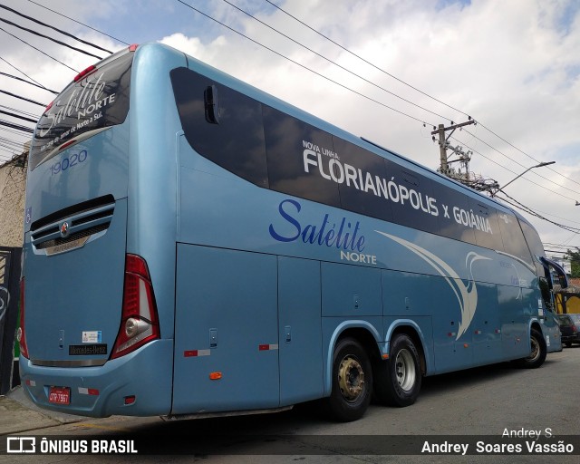 Expresso Satélite Norte 19020 na cidade de São Paulo, São Paulo, Brasil, por Andrey  Soares Vassão. Número da foto: #10306371.