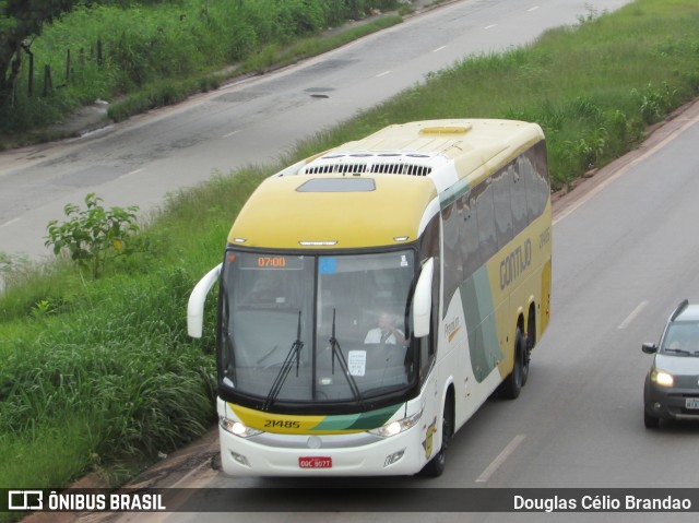 Empresa Gontijo de Transportes 21485 na cidade de Belo Horizonte, Minas Gerais, Brasil, por Douglas Célio Brandao. ID da foto: 10308140.