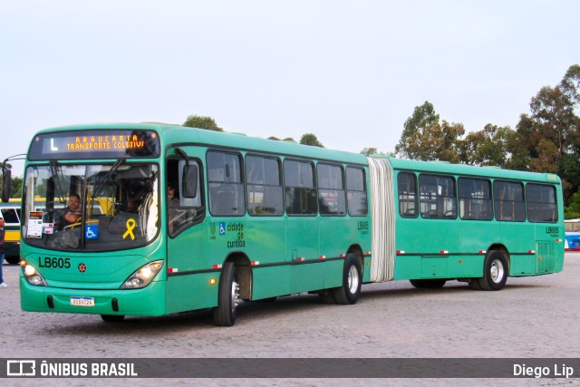 Araucária Transportes Coletivos LB605 na cidade de Curitiba, Paraná, Brasil, por Diego Lip. ID da foto: 10307451.