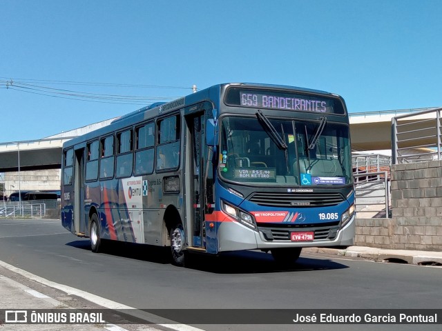 Transportes Capellini 19.085 na cidade de Campinas, São Paulo, Brasil, por José Eduardo Garcia Pontual. ID da foto: 10308152.