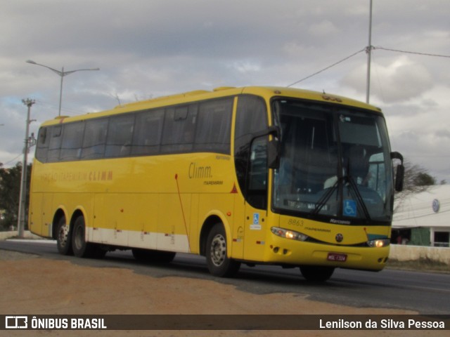 Viação Itapemirim 8863 na cidade de Caruaru, Pernambuco, Brasil, por Lenilson da Silva Pessoa. ID da foto: 10307241.