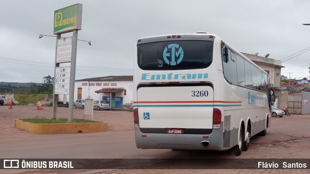 Emtram 3260 na cidade de Barra da Estiva, Bahia, Brasil, por Flávio  Santos. Número da foto: #10306484.