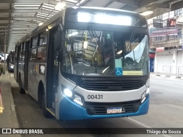 Viação Cidade de Caieiras 00431 na cidade de Franco da Rocha, São Paulo, Brasil, por Thiago de Souza. Número da foto: #10306642.