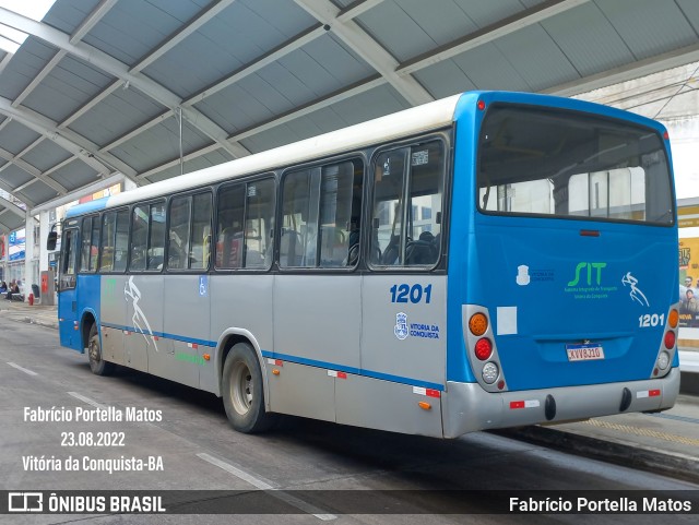 ATT - Atlântico Transportes e Turismo - Vitória da Conquista 1201 na cidade de Vitória da Conquista, Bahia, Brasil, por Fabrício Portella Matos. Número da foto: #10307261.