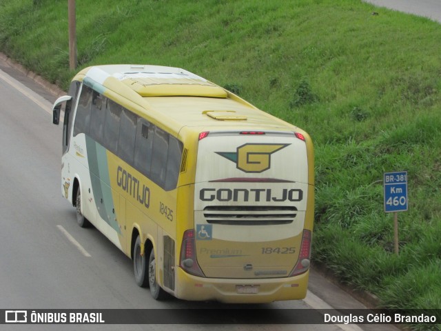 Empresa Gontijo de Transportes 18425 na cidade de Belo Horizonte, Minas Gerais, Brasil, por Douglas Célio Brandao. ID da foto: 10308139.