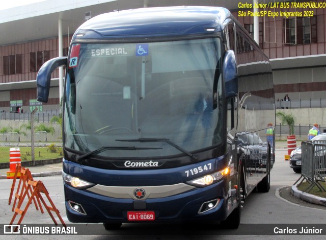 Viação Cometa 719547 na cidade de São Paulo, São Paulo, Brasil, por Carlos Júnior. ID da foto: 10306985.