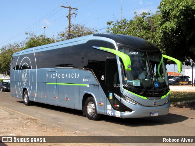 Viação Garcia 82048 na cidade de Paranavaí, Paraná, Brasil, por Robson Alves. ID da foto: 10307397.