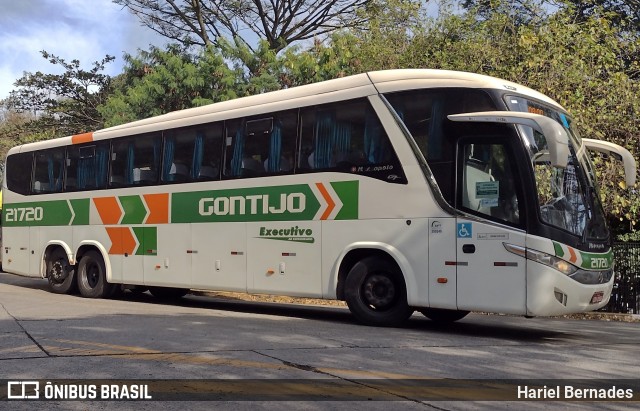 Empresa Gontijo de Transportes 21720 na cidade de São Paulo, São Paulo, Brasil, por Hariel Bernades. Número da foto: #10306699.
