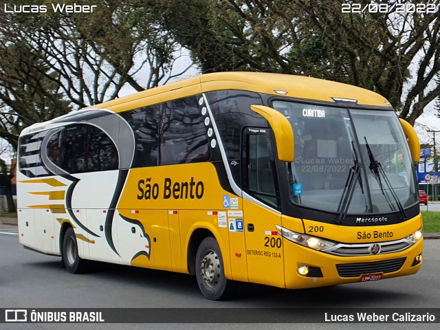 Expresso São Bento 200 na cidade de Curitiba, Paraná, Brasil, por Lucas Weber Calizario. Número da foto: #10309425.