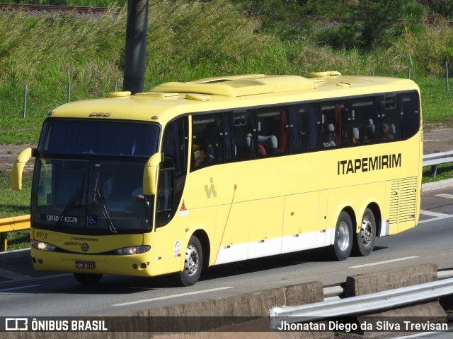 Viação Itapemirim 8913 na cidade de Lavrinhas, São Paulo, Brasil, por Jhonatan Diego da Silva Trevisan. ID da foto: 10310651.