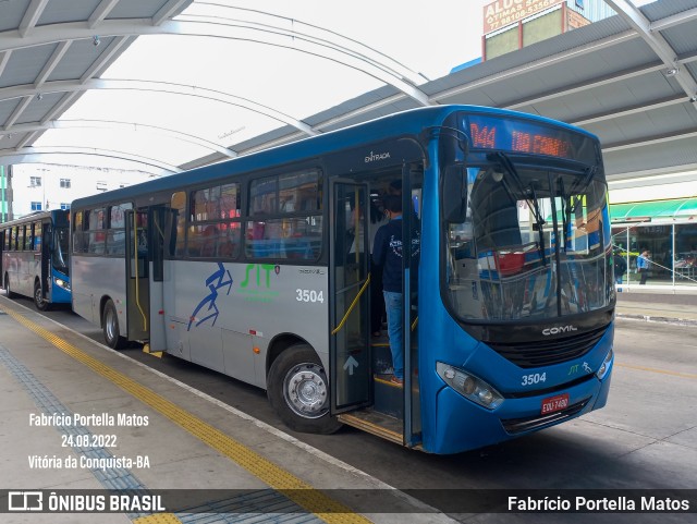 Viação Rosa Vitória da Conquista 3504 na cidade de Vitória da Conquista, Bahia, Brasil, por Fabrício Portella Matos. Número da foto: #10309355.
