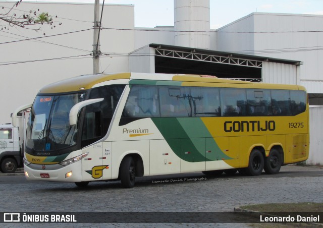 Empresa Gontijo de Transportes 19275 na cidade de Juiz de Fora, Minas Gerais, Brasil, por Leonardo Daniel. Número da foto: #10310490.