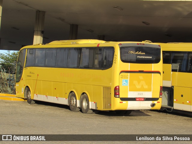 Viação Itapemirim 5523 na cidade de Caruaru, Pernambuco, Brasil, por Lenilson da Silva Pessoa. ID da foto: 10310127.