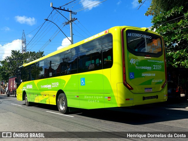 Viação Pendotiba 2.1.109 na cidade de Niterói, Rio de Janeiro, Brasil, por Henrique Dornelas da Costa. Número da foto: #10310257.