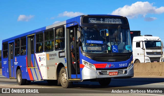 Guarulhos Transportes 33.617 na cidade de Guarulhos, São Paulo, Brasil, por Anderson Barbosa Marinho. Número da foto: #10311404.