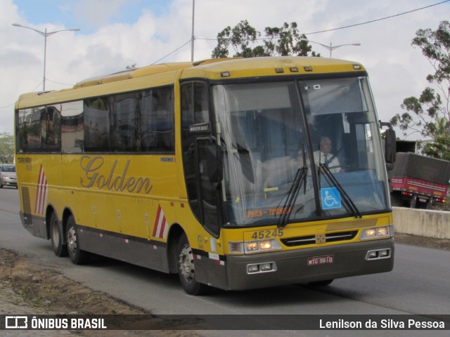 Viação Itapemirim 45245 na cidade de Caruaru, Pernambuco, Brasil, por Lenilson da Silva Pessoa. Número da foto: #10310352.
