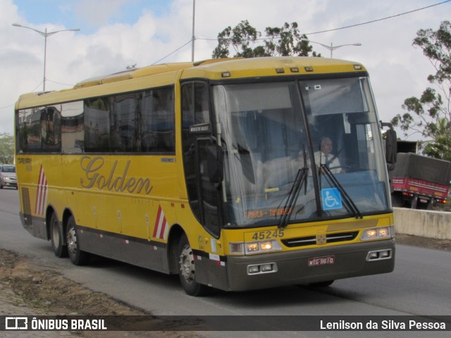 Viação Itapemirim 45245 na cidade de Caruaru, Pernambuco, Brasil, por Lenilson da Silva Pessoa. ID da foto: 10310352.