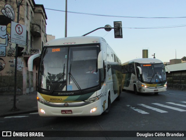 Empresa Gontijo de Transportes 18890 na cidade de Belo Horizonte, Minas Gerais, Brasil, por Douglas Célio Brandao. ID da foto: 10310326.