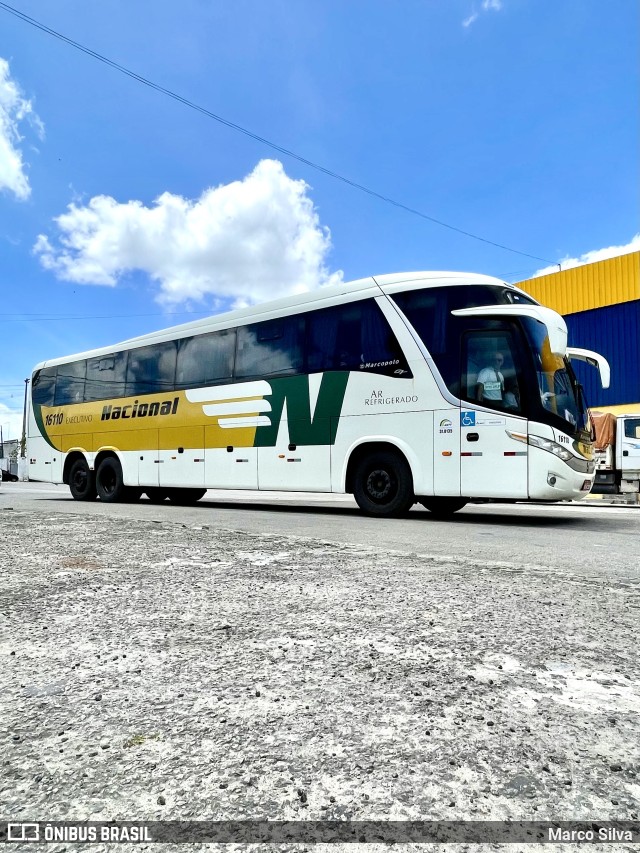 Viação Nacional 16110 na cidade de Nova Cruz, Rio Grande do Norte, Brasil, por Marco Silva. ID da foto: 10309656.