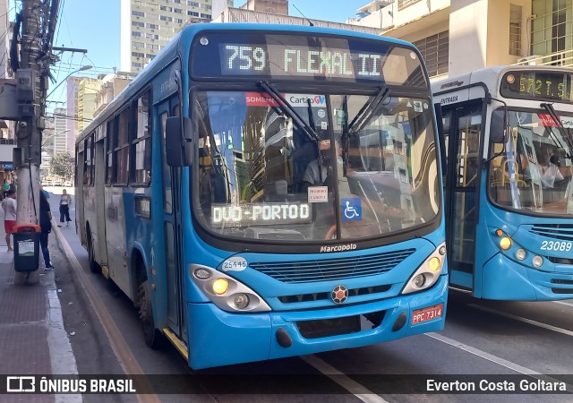 Viação Satélite 25445 na cidade de Vitória, Espírito Santo, Brasil, por Everton Costa Goltara. Número da foto: #10314769.
