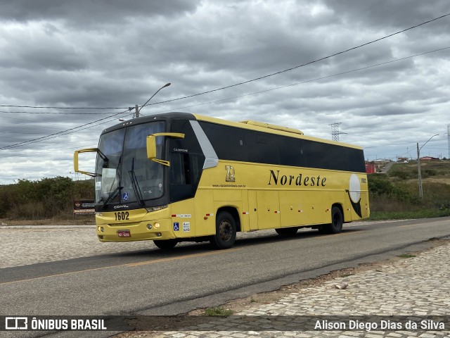 Viação Nordeste 1602 na cidade de Assu, Rio Grande do Norte, Brasil, por Alison Diego Dias da Silva. Número da foto: #10312216.