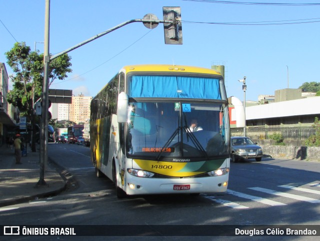 Empresa Gontijo de Transportes 14800 na cidade de Belo Horizonte, Minas Gerais, Brasil, por Douglas Célio Brandao. ID da foto: 10314477.