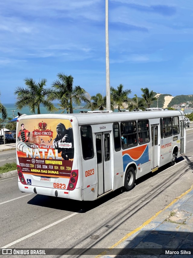Reunidas Transportes Urbanos 0823 na cidade de Natal, Rio Grande do Norte, Brasil, por Marco Silva. Número da foto: #10312595.
