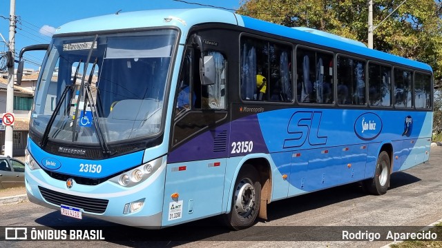 Viação São Luiz 23150 na cidade de Conselheiro Lafaiete, Minas Gerais, Brasil, por Rodrigo  Aparecido. Número da foto: #10313025.