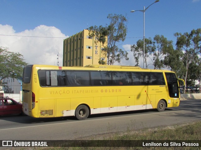 Viação Itapemirim 45813 na cidade de Caruaru, Pernambuco, Brasil, por Lenilson da Silva Pessoa. ID da foto: 10312676.