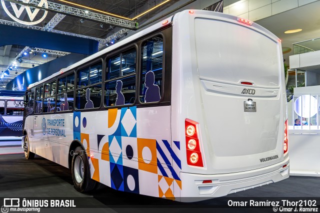 Volkswagen Ônibus e Caminhões - MAN Latin America 14.190 SCD - AYCO Zafiro - Expo Foro 2022 na cidade de Álvaro Obregón, Ciudad de México, México, por Omar Ramírez Thor2102. ID da foto: 10314525.