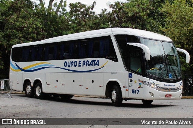 Viação Ouro e Prata 617 na cidade de São Paulo, São Paulo, Brasil, por Vicente de Paulo Alves. Número da foto: #10314292.