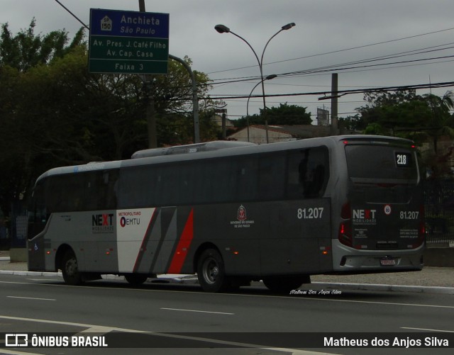 Next Mobilidade - ABC Sistema de Transporte 81.207 na cidade de São Bernardo do Campo, São Paulo, Brasil, por Matheus dos Anjos Silva. Número da foto: #10313198.