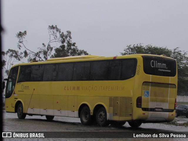 Viação Itapemirim 8805 na cidade de Caruaru, Pernambuco, Brasil, por Lenilson da Silva Pessoa. ID da foto: 10312622.