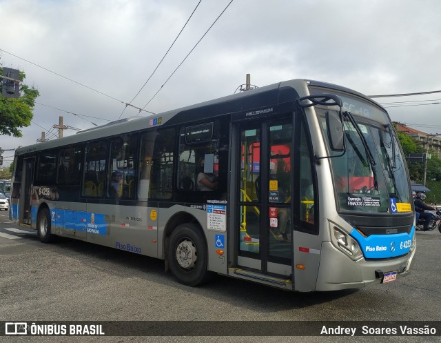 Viação Paratodos > São Jorge > Metropolitana São Paulo > Mobibrasil 6 4253 na cidade de São Paulo, São Paulo, Brasil, por Andrey  Soares Vassão. Número da foto: #10313989.