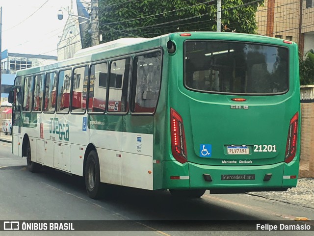 OT Trans - Ótima Salvador Transportes 21201 na cidade de Salvador, Bahia, Brasil, por Felipe Damásio. ID da foto: 10316563.