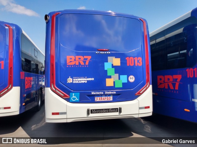 BR7 Mobilidade 1013 na cidade de São Bernardo do Campo, São Paulo, Brasil, por Gabriel Garves. Número da foto: #10317329.