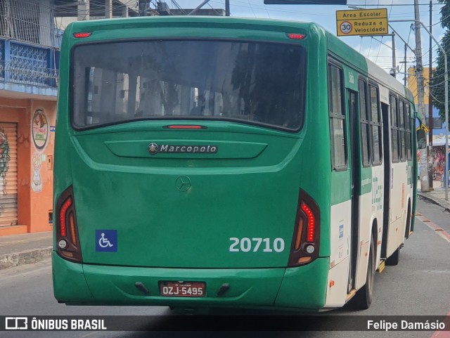 OT Trans - Ótima Salvador Transportes 20710 na cidade de Salvador, Bahia, Brasil, por Felipe Damásio. Número da foto: #10316573.