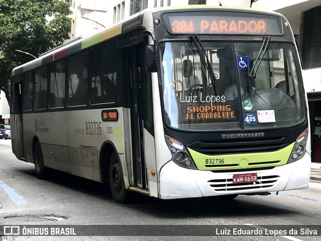 Viação Pavunense B32736 na cidade de Rio de Janeiro, Rio de Janeiro, Brasil, por Luiz Eduardo Lopes da Silva. Número da foto: #10315704.