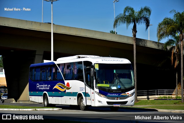 Piccolotur Transportes Turísticos 3321 na cidade de Barueri, São Paulo, Brasil, por Michael  Alberto Vieira. ID da foto: 10316967.