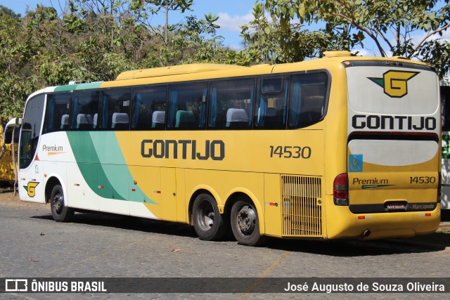 Empresa Gontijo de Transportes 14530 na cidade de Belo Horizonte, Minas Gerais, Brasil, por José Augusto de Souza Oliveira. ID da foto: 10316633.