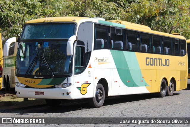 Empresa Gontijo de Transportes 14530 na cidade de Belo Horizonte, Minas Gerais, Brasil, por José Augusto de Souza Oliveira. Número da foto: #10316635.