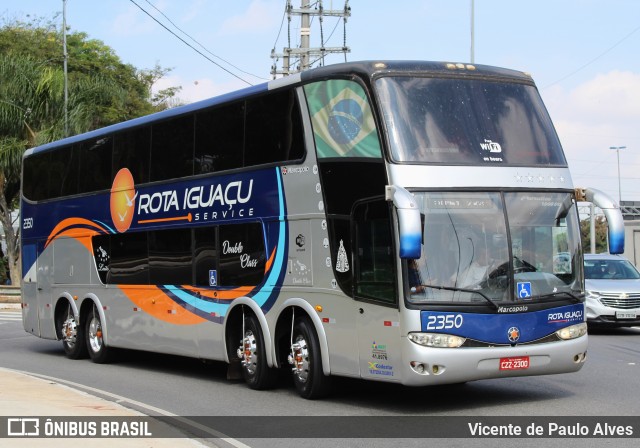 Rota Iguaçu Service 2350 na cidade de São Paulo, São Paulo, Brasil, por Vicente de Paulo Alves. ID da foto: 10316332.