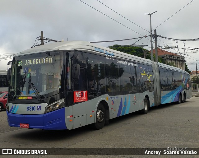 Next Mobilidade - ABC Sistema de Transporte 8310 na cidade de São Paulo, São Paulo, Brasil, por Andrey  Soares Vassão. Número da foto: #10315841.