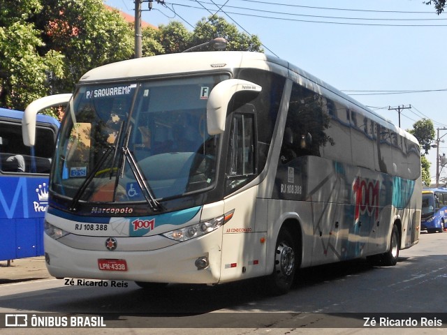 Auto Viação 1001 RJ 108.388 na cidade de Rio de Janeiro, Rio de Janeiro, Brasil, por Zé Ricardo Reis. Número da foto: #10317310.