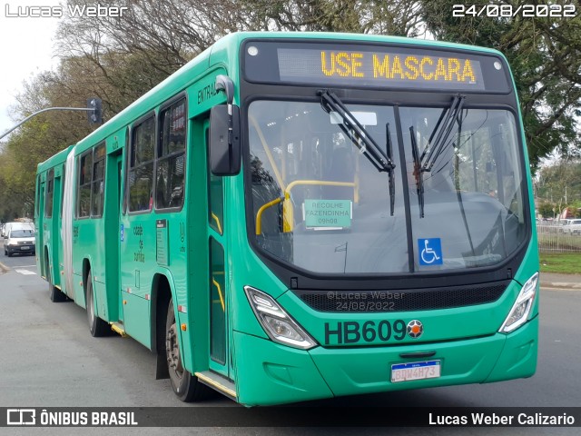 Auto Viação Redentor HB609 na cidade de Curitiba, Paraná, Brasil, por Lucas Weber Calizario. ID da foto: 10316362.