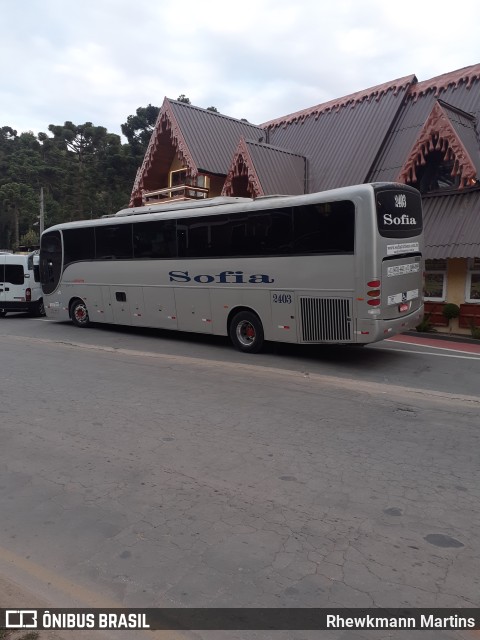 Sofia Turismo 2403 na cidade de Campos do Jordão, São Paulo, Brasil, por Rhewkmann Martins. Número da foto: #10316624.