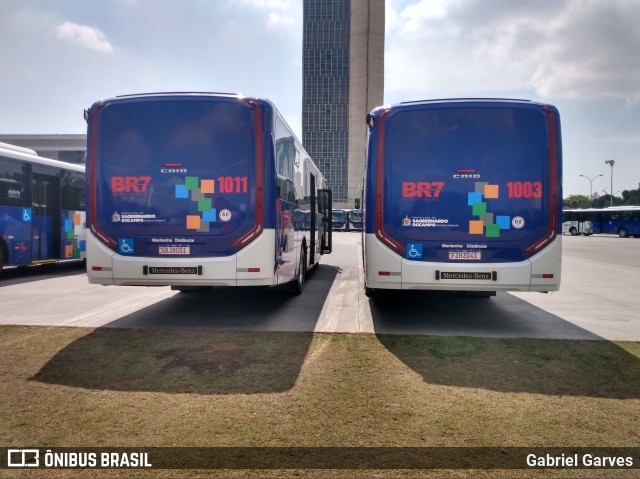 BR7 Mobilidade 1003 na cidade de São Bernardo do Campo, São Paulo, Brasil, por Gabriel Garves. Número da foto: #10317282.