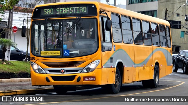 TCI - Transportes Coletivos Iguaçu Ltda 288 na cidade de União da Vitória, Paraná, Brasil, por Guilherme Fernandes Grinko. ID da foto: 10316677.